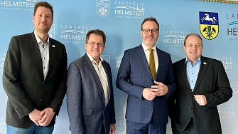 Antrittsbesuch von KVG Geschäftsführer Steffen Müller&nbsp;&copy;&nbsp;Landkreis Helmstedt