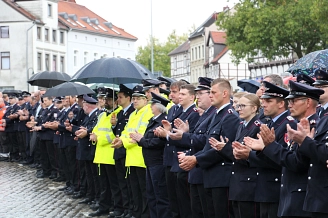 Applaus für die Gemeinschaft