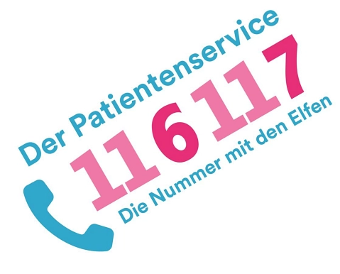 Bereitschaftsdienstnummer 116117&nbsp;&copy;&nbsp;Kassenärztliche Bundesvereinigung