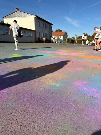 Bunte Hinterlassenschaft