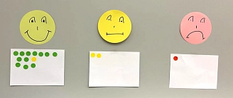 Das Team freut sich über das feedback in Grasleben