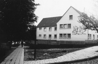 Ehemalige Anlaufstelle für Flüchtlinge in der Schöninger Straße in Helmstedt