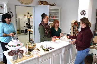 Erfolgreiche Verkaufsgespräche im Geschenkeladen