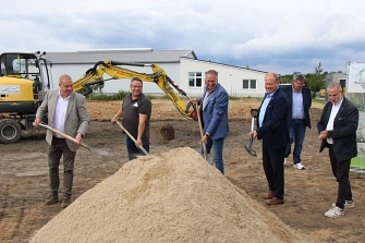 Erster Spatenstich Rettungswache Helmstedt&nbsp;&copy;&nbsp;Landkreis Helmstedt