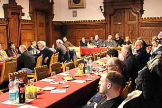 Fast voller Saal beim Bürgerabend in Helmstedt