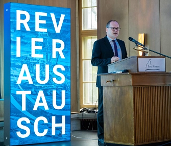 Grant Hendrik Tonne beim Revieraustausch 2026&nbsp;&copy;&nbsp;Wirtschaftsregion Helmstedt, Benjamin Klingebiel