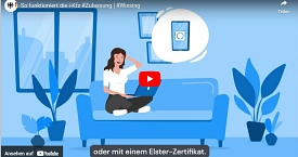 Internetbasierte Fahrzeugzulassung