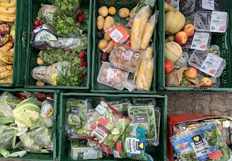 Lebensmittel über Lebensmittel