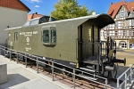 Militärbegleitwaggon am Zonengrenzmuseum, Helmstedt