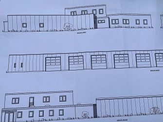 Rettungswache Helmstedt Zeichnung&nbsp;&copy;&nbsp;Landkreis Helmstedt