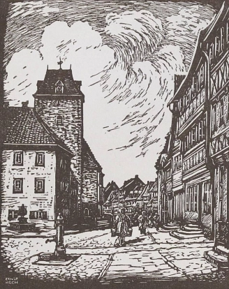 Schöningen, Marktplatz 1946
